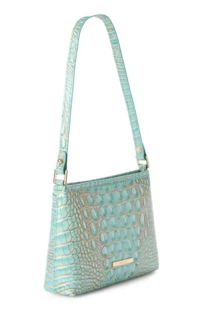 Brahmin Lorelei Croc Embossed Leather Shoulder Bag In Pattern