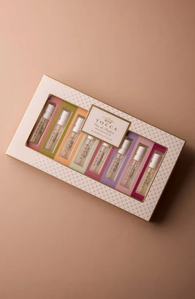 Tocca Eau De Parfum Mini Discovery Set $38 Value In Transparent