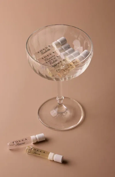 Tocca Eau De Parfum Mini Discovery Set $38 Value In Transparent