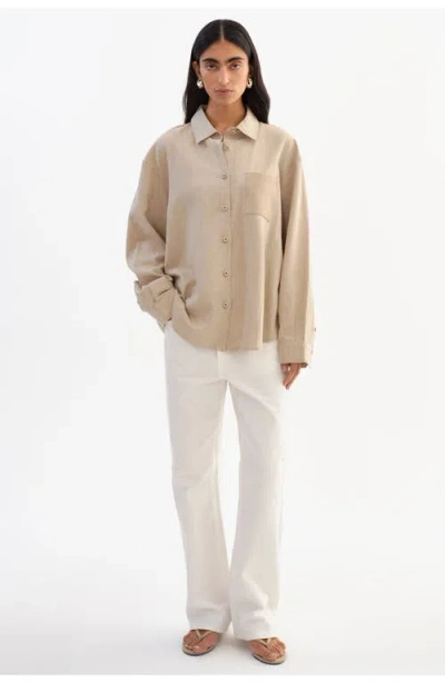 Lamarque Ruby | Linen Shirt In Neutral