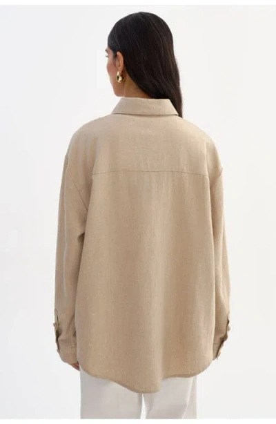 Lamarque Ruby | Linen Shirt In Neutral