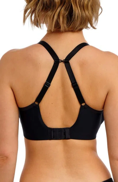 Freya Essentially Smooth U Molded Balconette T Shirt Bra In Black