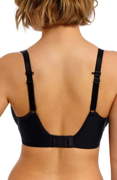 Freya Essentially Smooth U Molded Balconette T Shirt Bra In Black