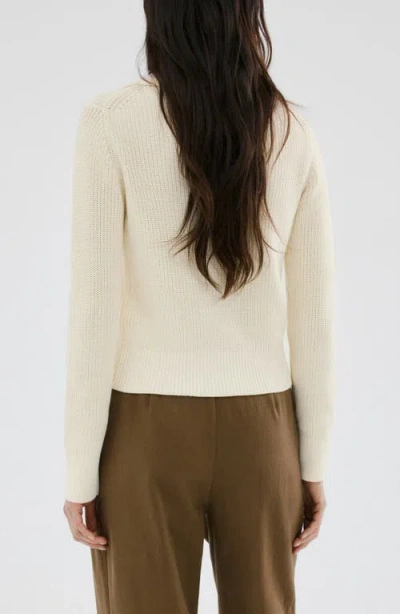 Mango Knitted Buttoned Jacket In Neutral