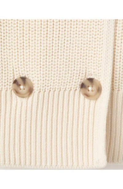 Mango Knitted Buttoned Jacket In Neutral