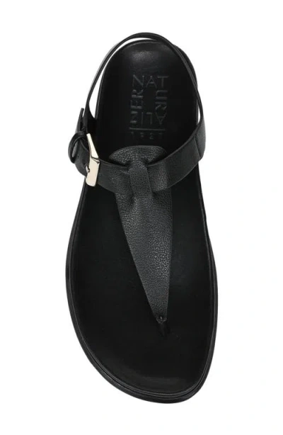 Naturalizer Wide Width Fab Sandal In Black
