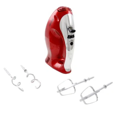 Better Chef Hand Mixer-red In Red