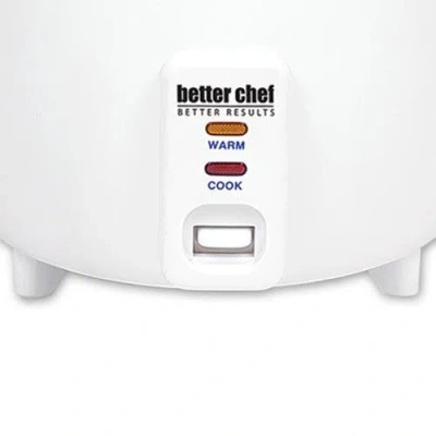 Better Chef 8 Cup Automatic Rice Cooker In White