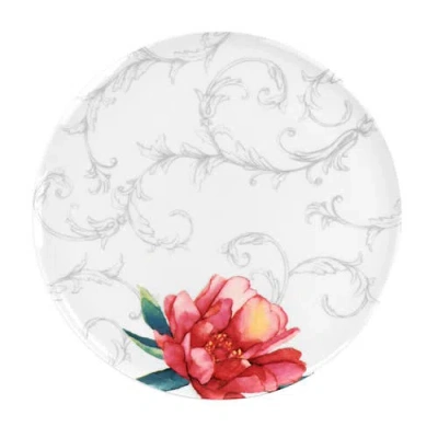 Martha Stewart Fine Ceramic Cake Plate In Multi