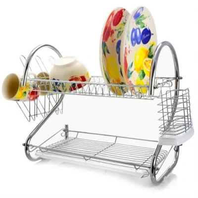Better Chef 16-inch Chrome Dish Rack In Silver