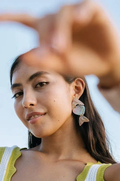 Noonday Shellfish Earrings In Multi