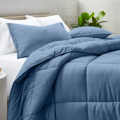 Bare Home All-season Down Alternative Comforter Set In Blue