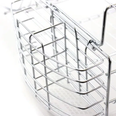 Better Chef 22-inch 2 Tiered Dish Rack With Utensil Caddy In Silver