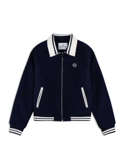Sergio Tacchini Marco Varsity Jacket In Blue
