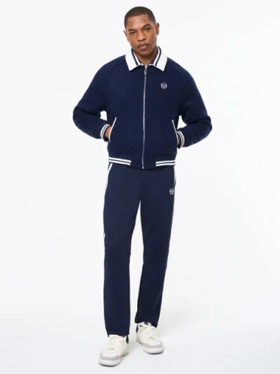 Sergio Tacchini Marco Varsity Jacket In Blue