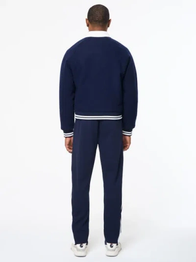 Sergio Tacchini Marco Varsity Jacket In Blue