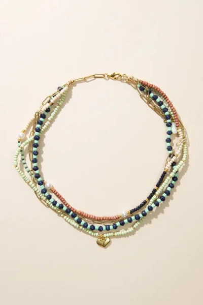 Noonday Kindred Heart Necklace In Multi