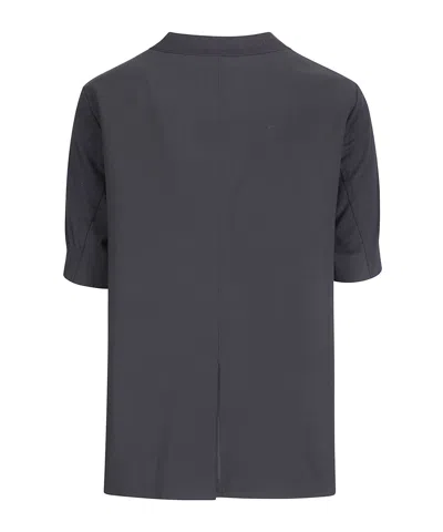 Sacai Knit Pullover In Gray