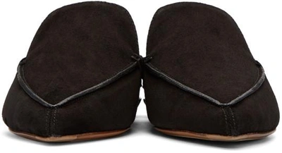 Shop Nicholas Kirkwood Black Beya Slip-on Loafers