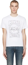 KENZO White 'House Reggae' T-Shirt