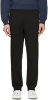 VERSACE Black ziped Lounge Trousers