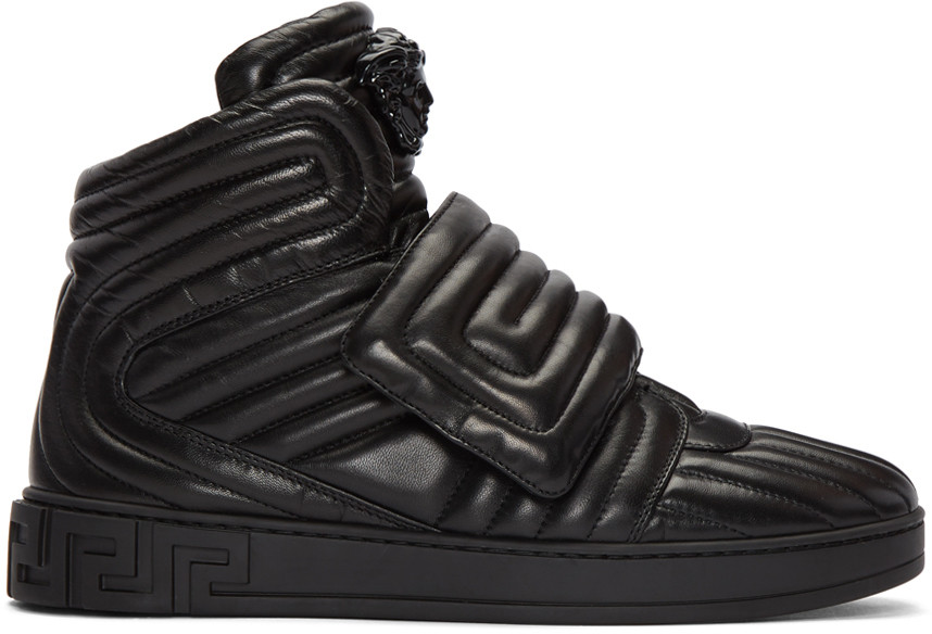 versace high top trainers