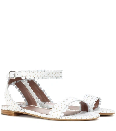 Shop Tabitha Simmons Judy Leather Sandal In White