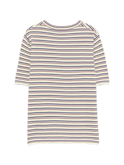 Aspesi Striped T-shirt In Neutral