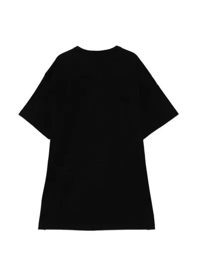 Y's Print T-shirt In Black