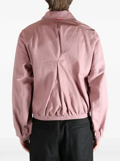 Ader Error Zip Pocket Jacket In Pink