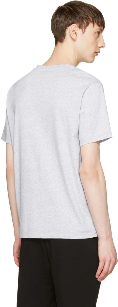 Shop Kenzo Grey Tiger T-shirt