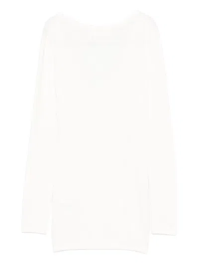 Lisa Yang Sweaters White In White