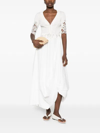 Ermanno Scervino Sweaters White In White