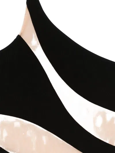 Norma Kamali Top Black In Multi