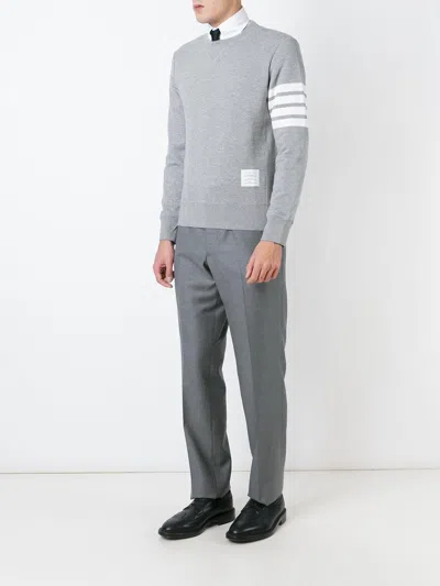 Thom Browne Sweaters Light Grey In Gray