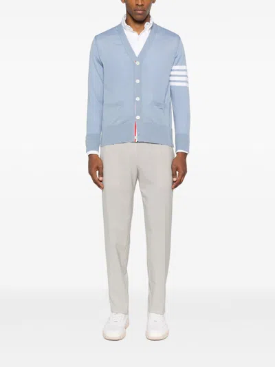 Thom Browne Sweaters Clear Blue In Blue