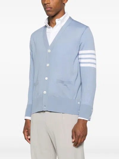 Thom Browne Sweaters Clear Blue In Blue
