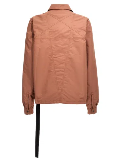 Drkshdw Zipfront Jacket In Pink