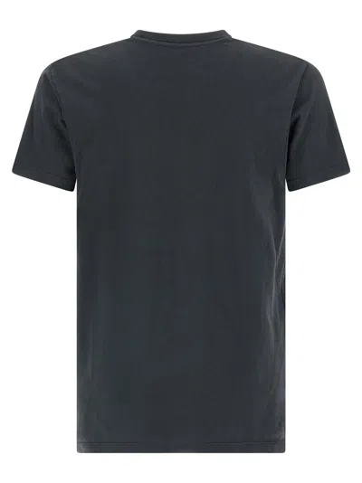 Maison Margiela Overdyed Cotton I M A Fan T-shirt In Black