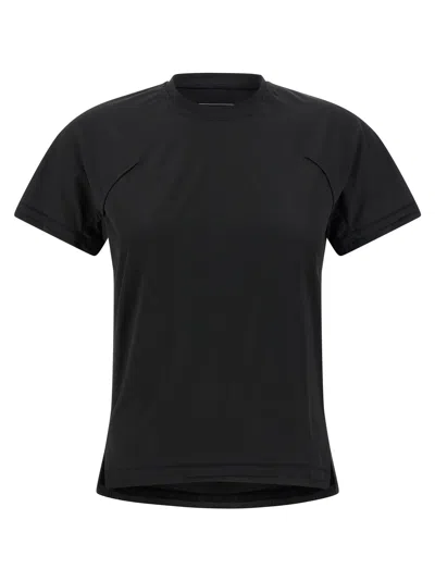 Y-3 Polyester W Run T-shirt In Black