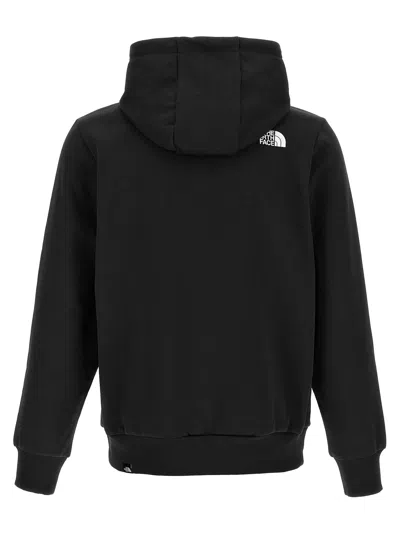 The North Face Logo Sweatshirt In Black