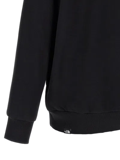 The North Face Logo Sweatshirt In Black