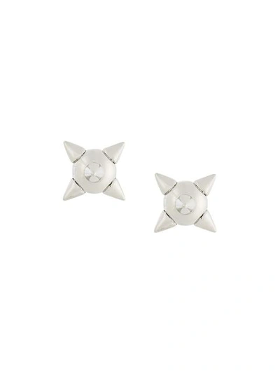 Dsquared2 Magnetic Piercing Earring In Silver