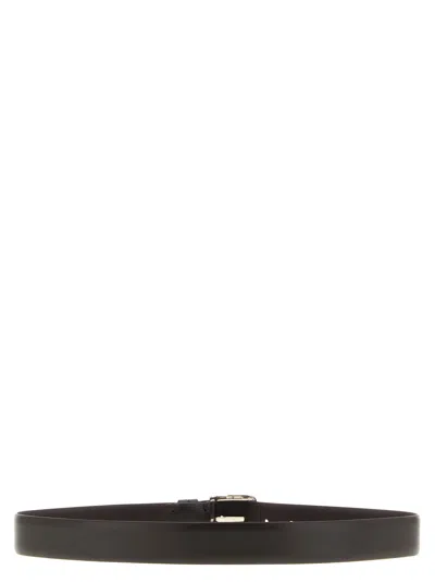 Zerbini Claudio Leather Belt In Pattern