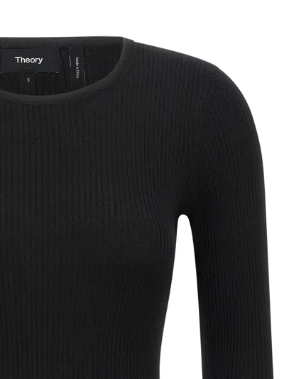 Theory Ribbed Sweater In Pattern