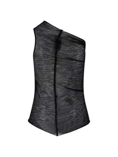 Rick Owens One-shoulder T-shirt In Multi