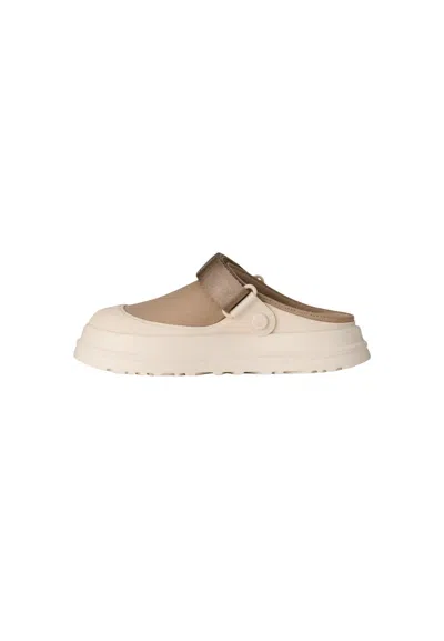 Ugg Goldenglow Slingback Flat Mules In Brown