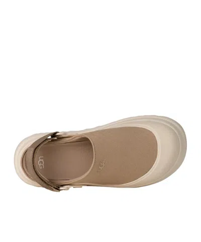 Ugg Goldenglow Slingback Flat Mules In Brown