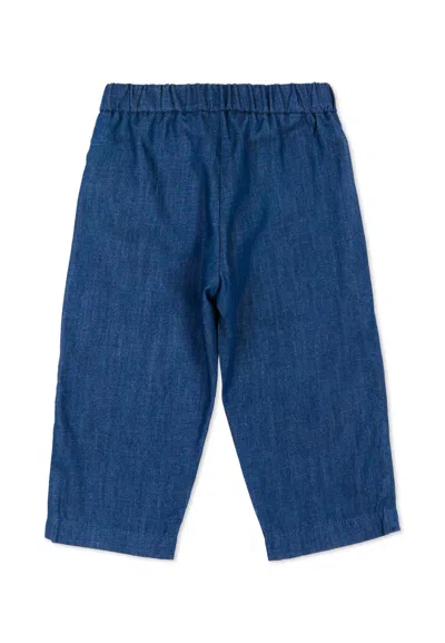 Balmain Elasticated Jeans In Blue