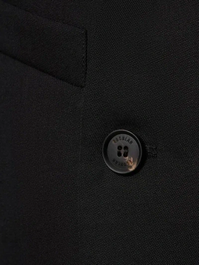 Egonlab Wool Square Suit Jacket In Black